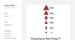 Desktop Screenshot of fete.jetable-pas-cher.fr
