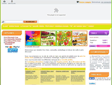 Tablet Screenshot of jetable-pas-cher.fr